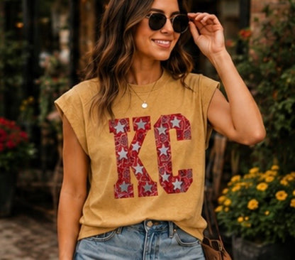 KC Bandana Muscle Tee