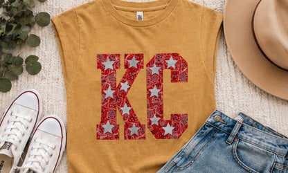 KC Bandana Muscle Tee