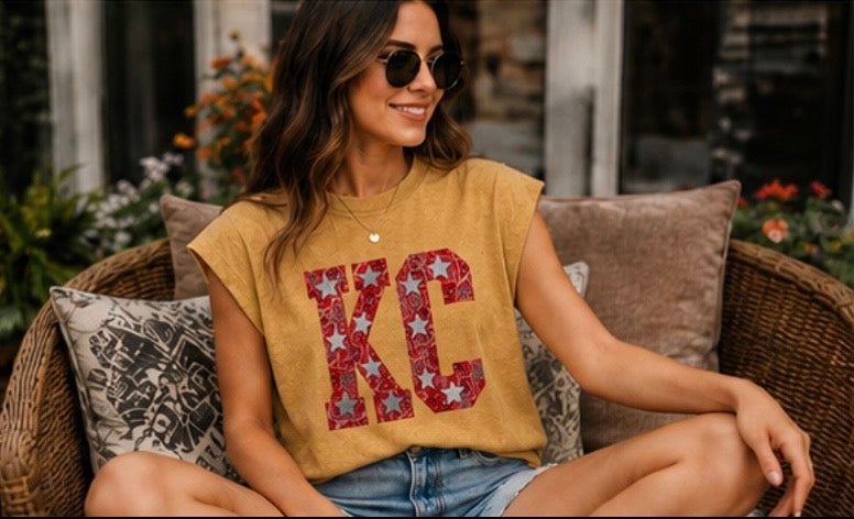 KC Bandana Muscle Tee