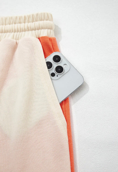 Creamsicle Colorblock Wide Leg Pants