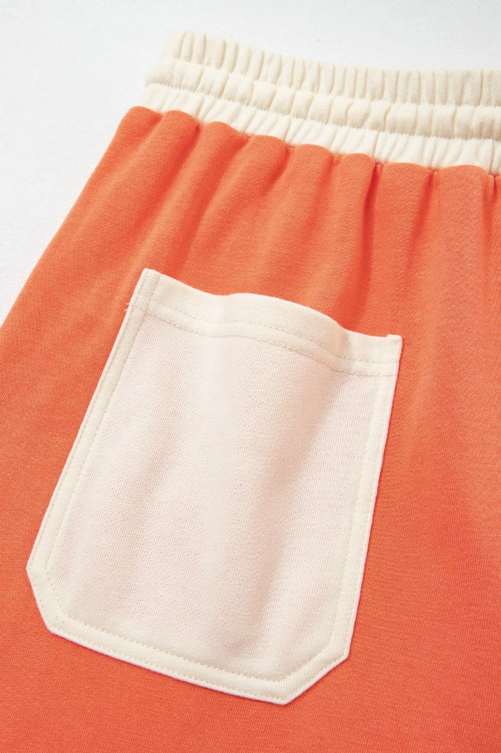 Creamsicle Colorblock Wide Leg Pants