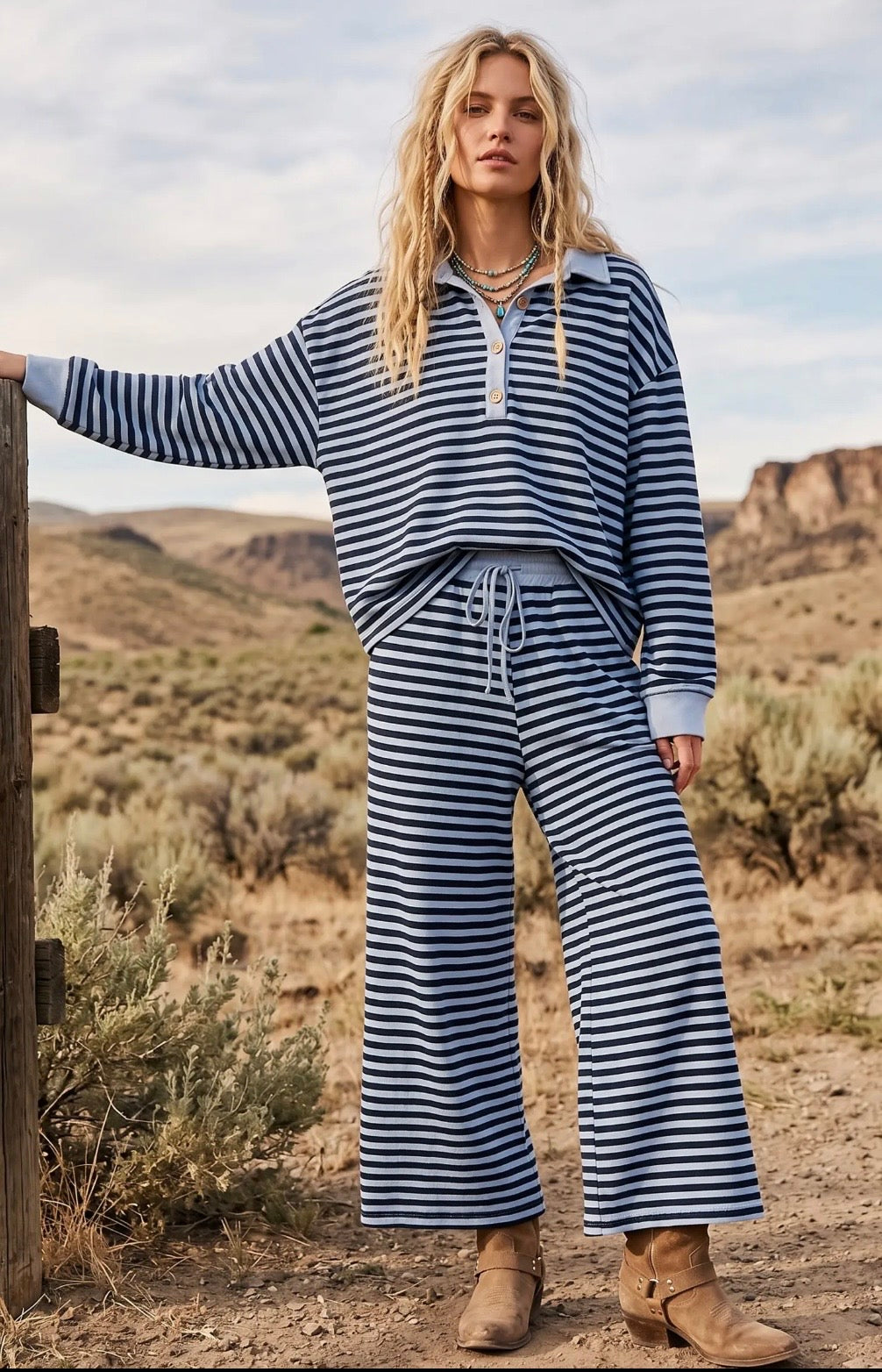 Sail Away Stripe Set