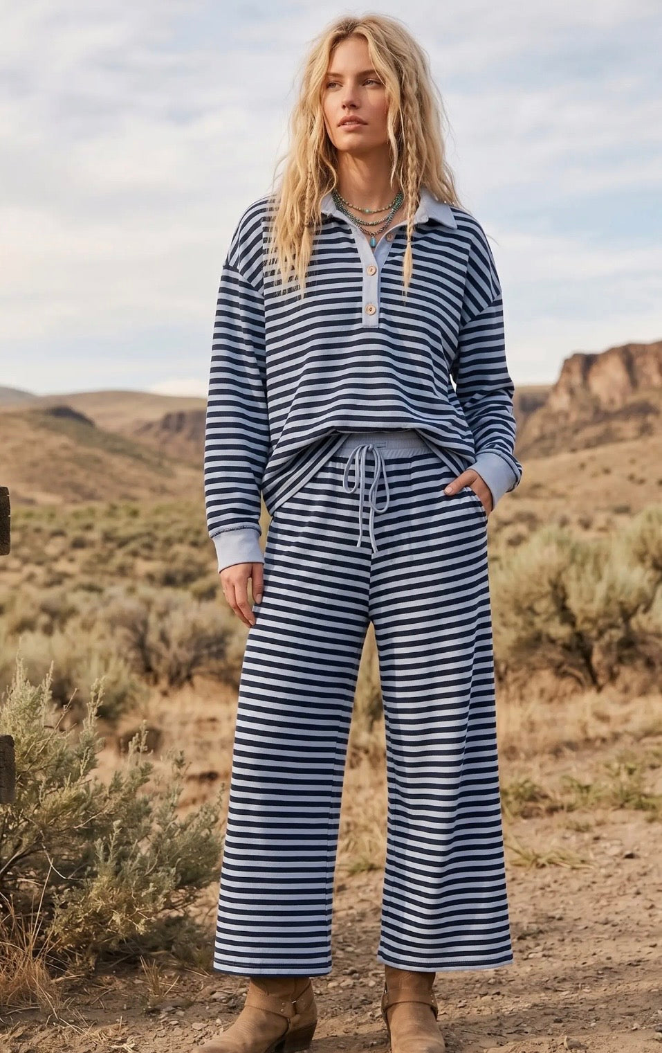 Sail Away Stripe Set