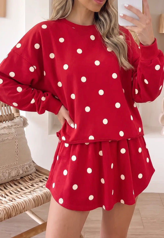 Red Hot Dottie Set