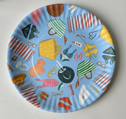 Summer "Paper" Plate