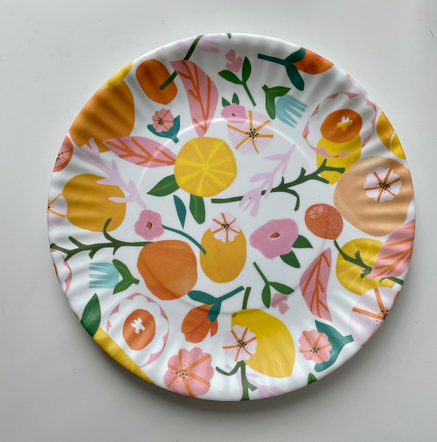 Summer "Paper" Plate