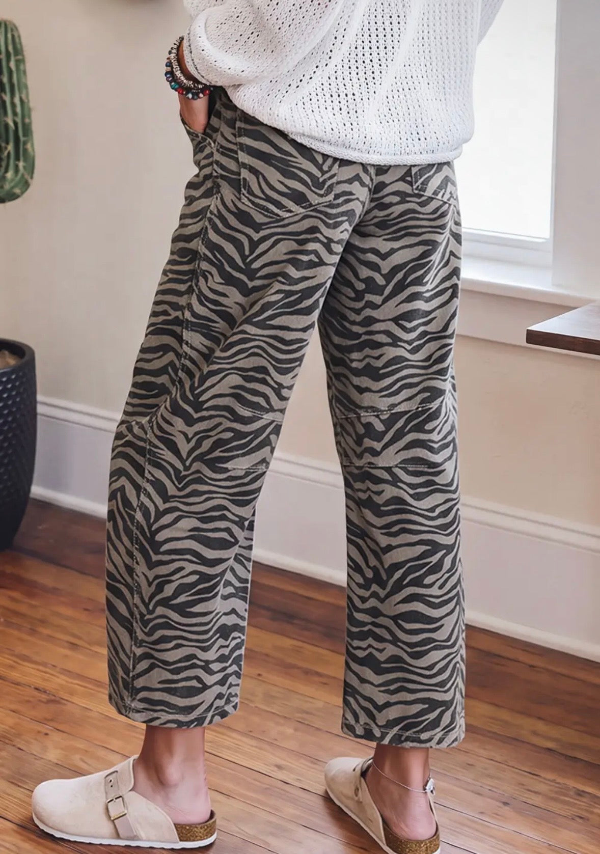 Born To Be Wild Barrel Jeans