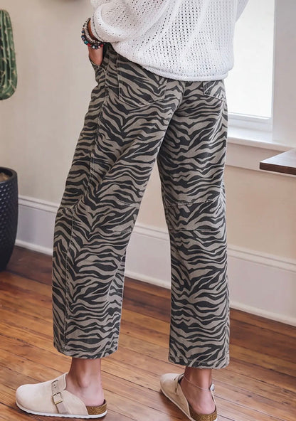 Born To Be Wild Barrel Jeans