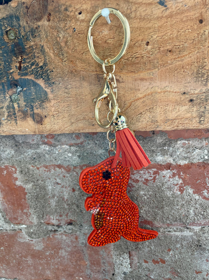Glitzy Rhinestone Keyring