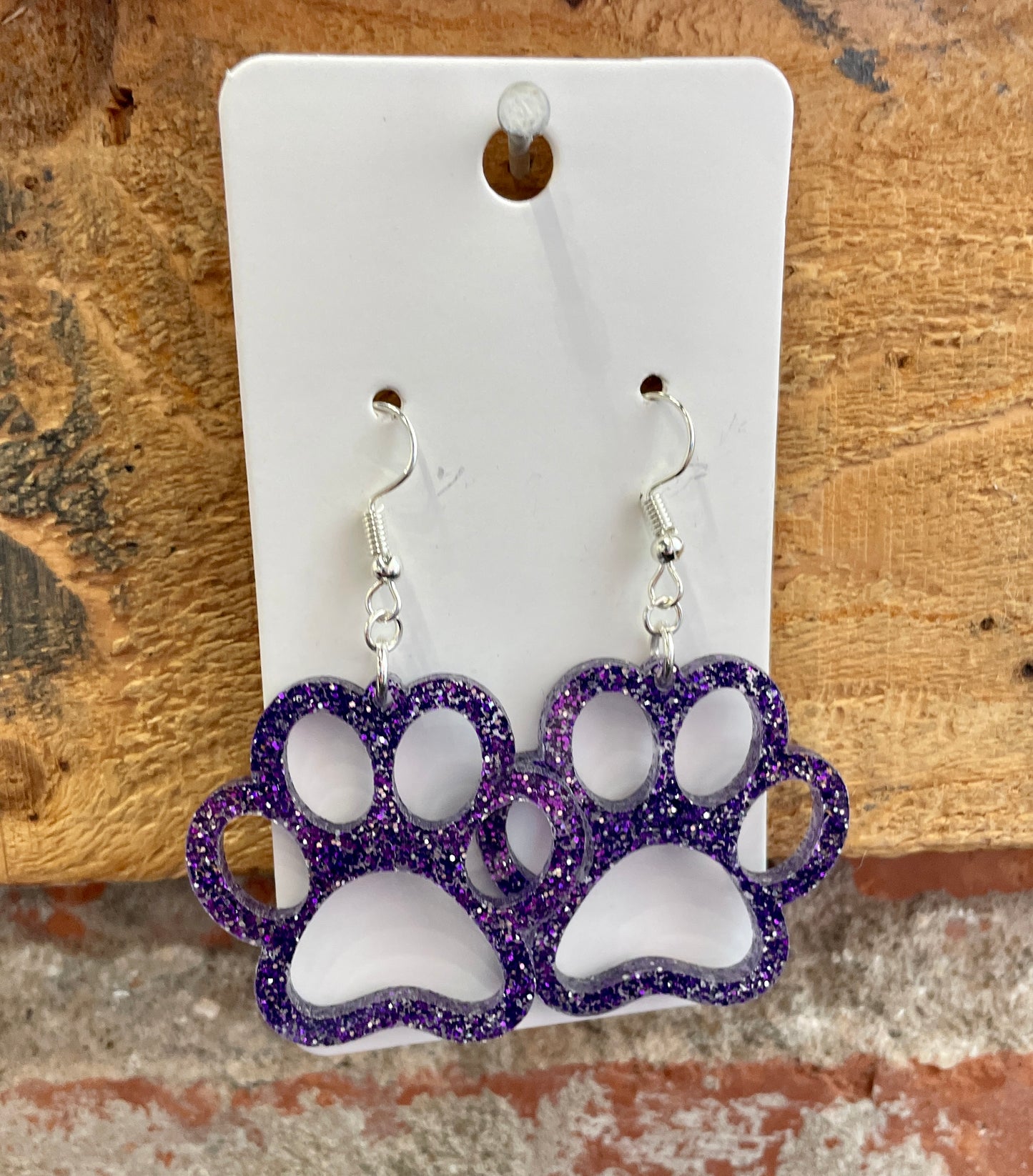 Paw Print Earrings