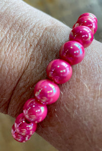 Pink Ball Bracelet