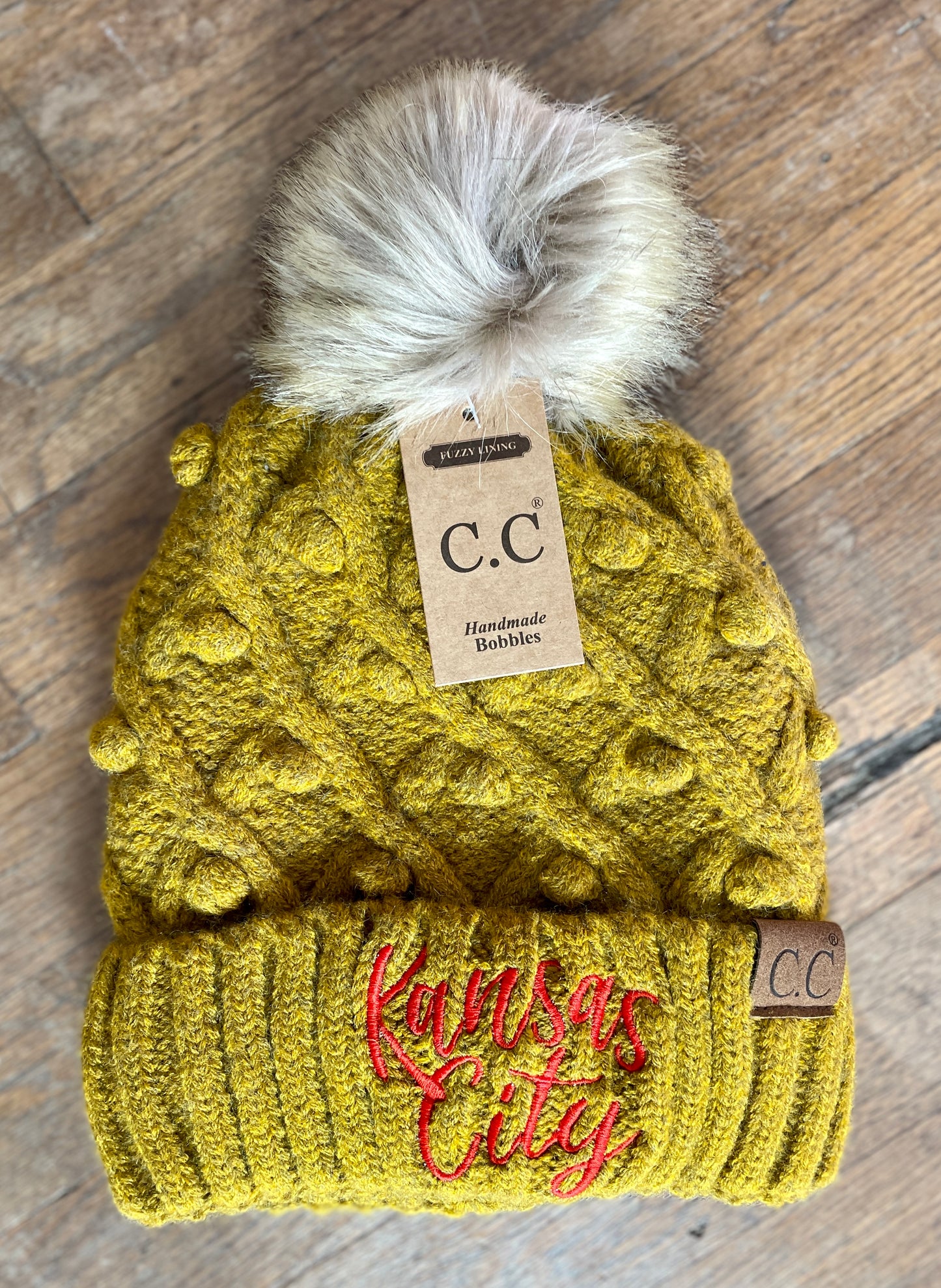 Kansas City Embroidered Beanie