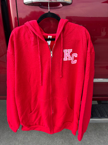 Kansas City Zip Front Hoodie