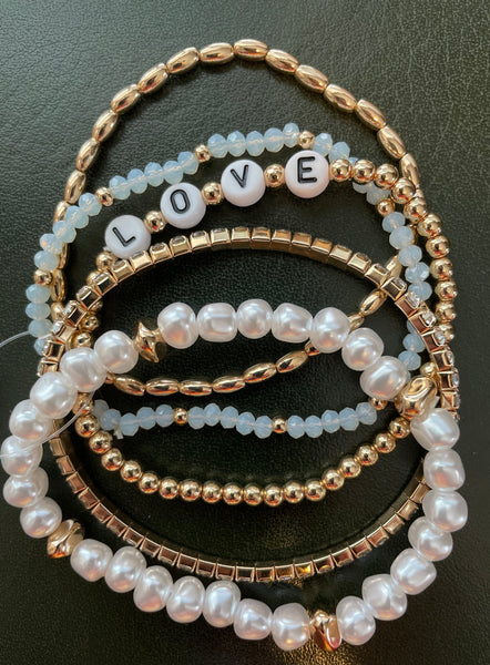 Love Friendship Bracelet Set