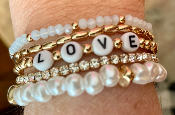 Love Friendship Bracelet Set