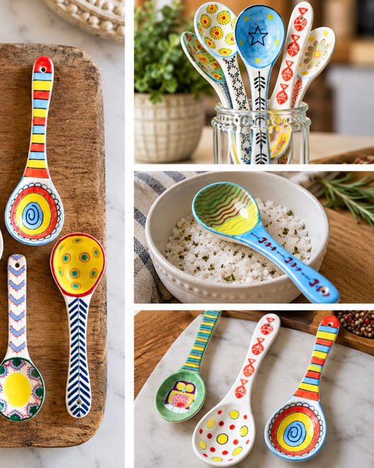 Hand Painted Spoon
