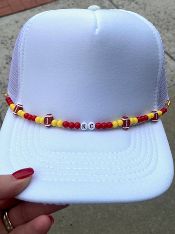 KC Beaded Trucker Hat Chain