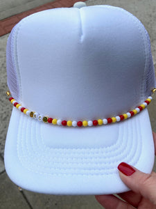 KC Beaded Trucker Hat Chain