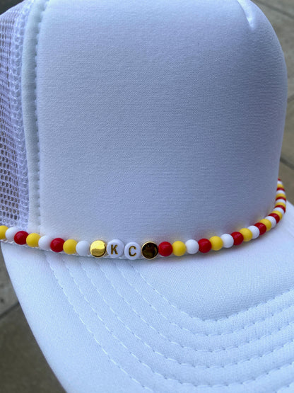KC Beaded Trucker Hat Chain