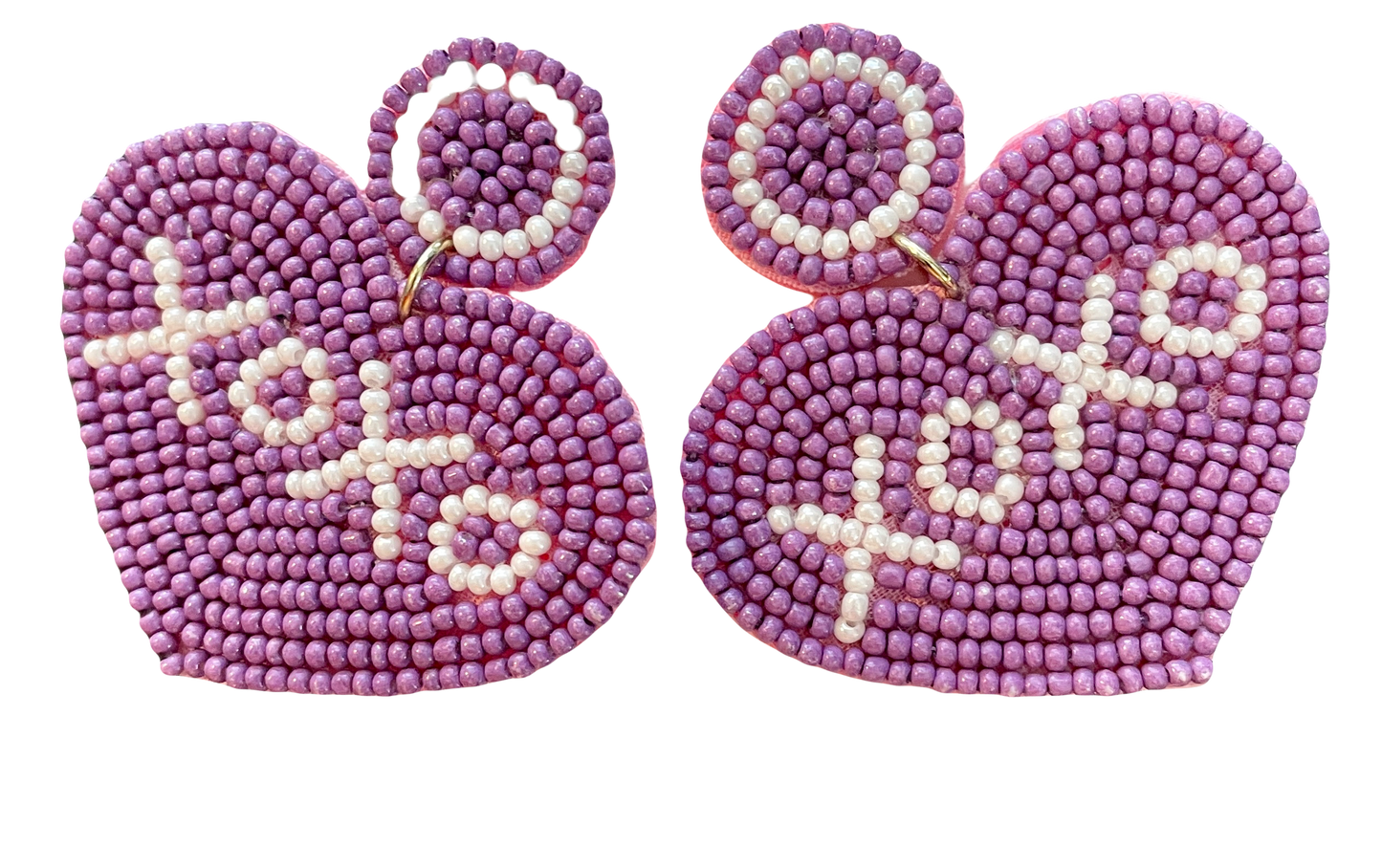 Love Beaded Earrings