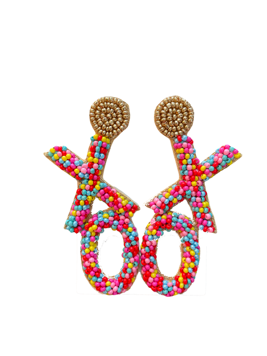 Love Beaded Earrings
