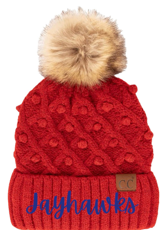 jayhawks beanie