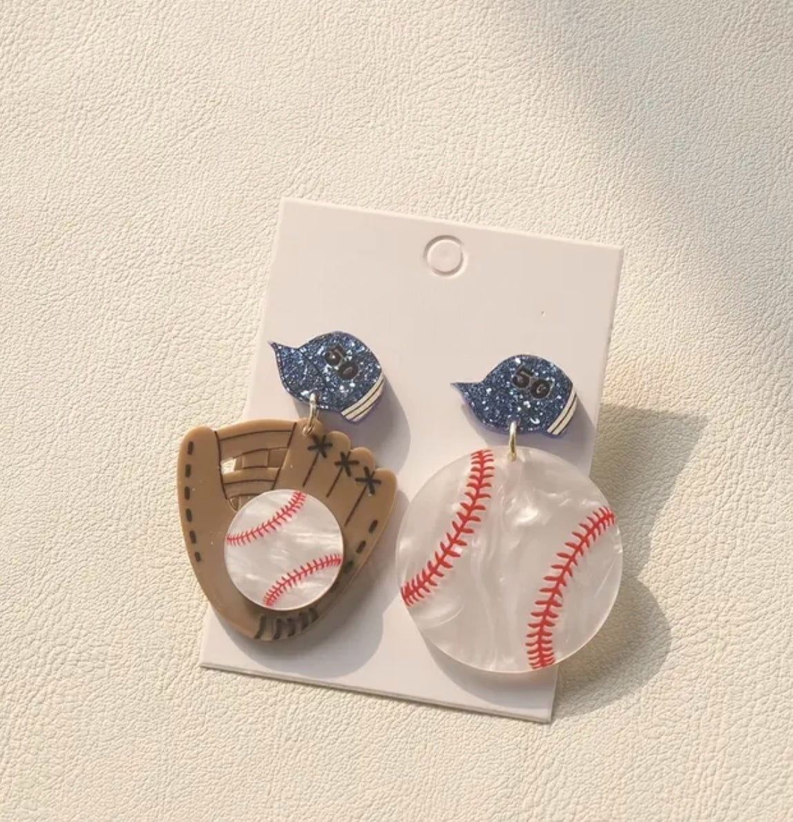 Baseball & Glove Earrings
