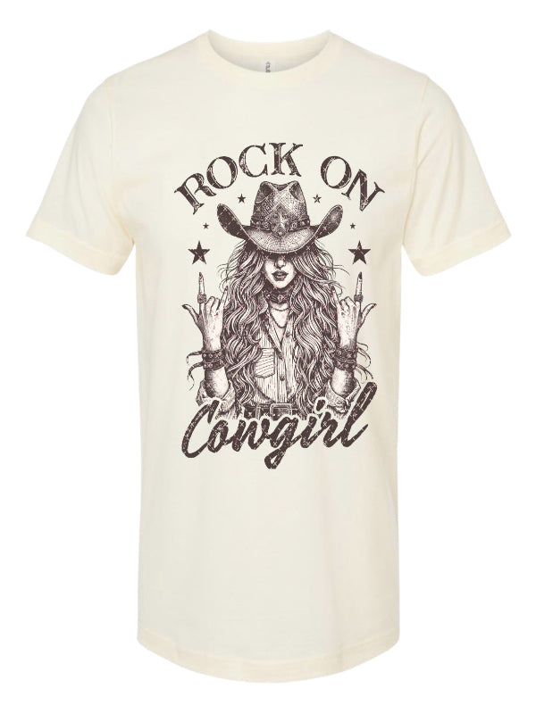 Rock On Cowgirl Tee