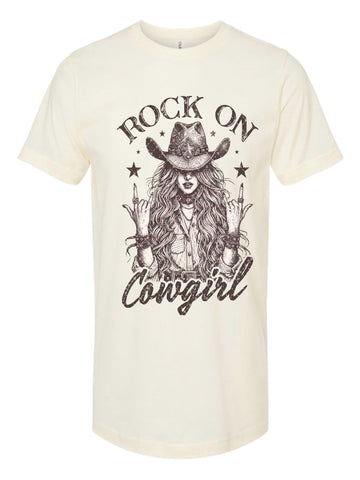Rock On Cowgirl Tee
