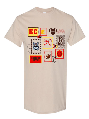 Kansas City Postage Stamp Tee