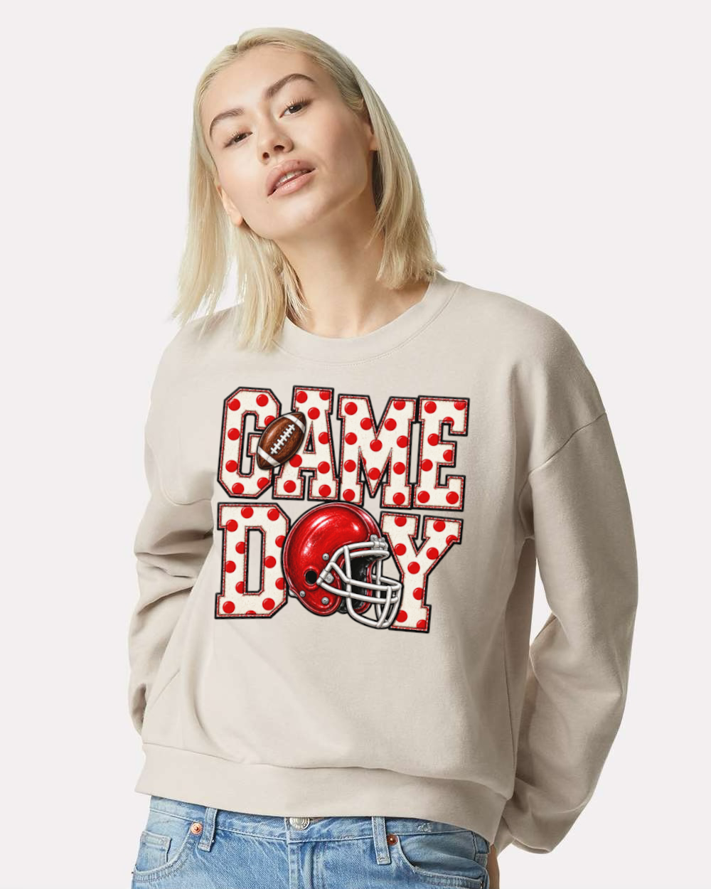 Game Day Polka Dot Sweatshirt
