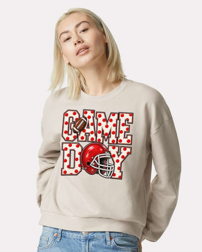 Game Day Polka Dot Sweatshirt