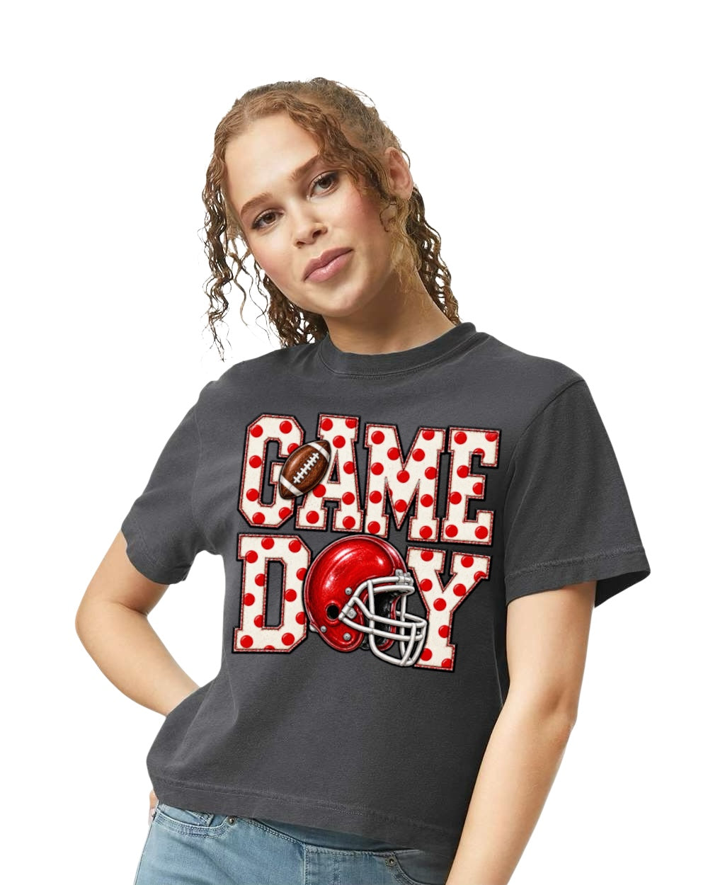 Game Day Polka Dot Tee