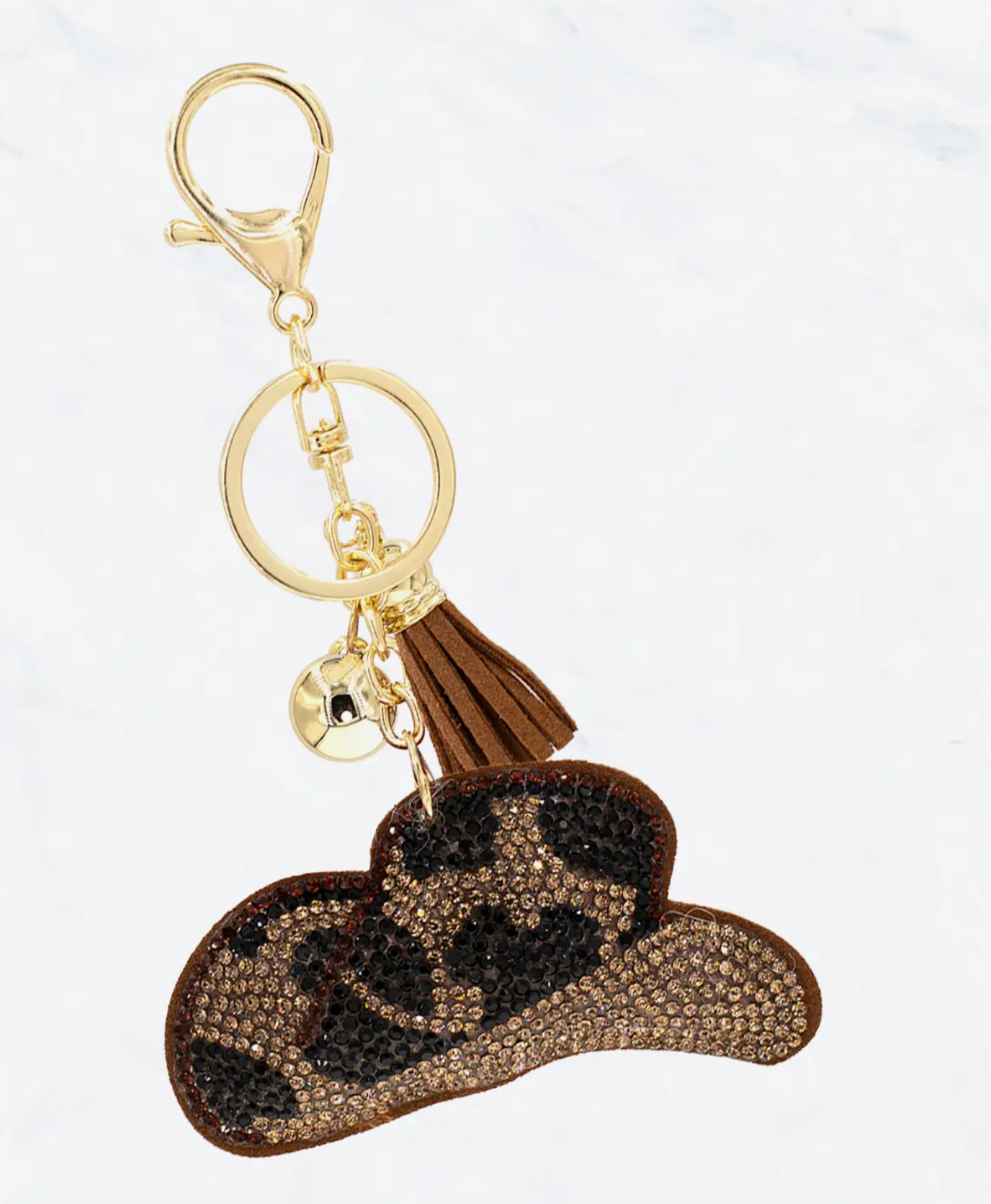Glitzy Rhinestone Keyring