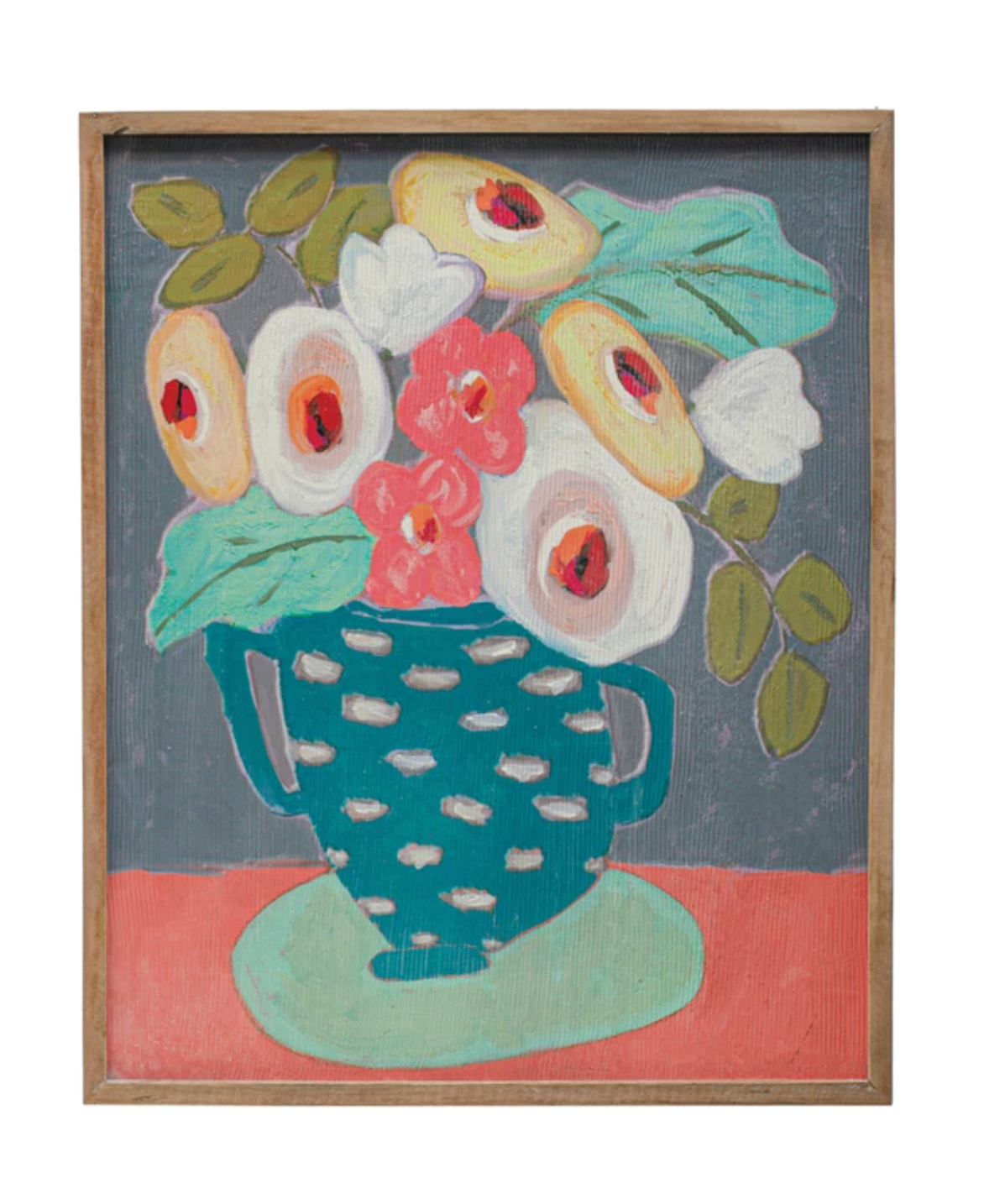 Flowers in Vase Wall Decor