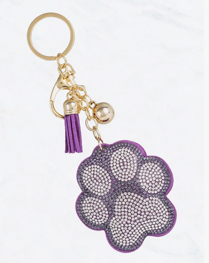 Glitzy Rhinestone Keyring