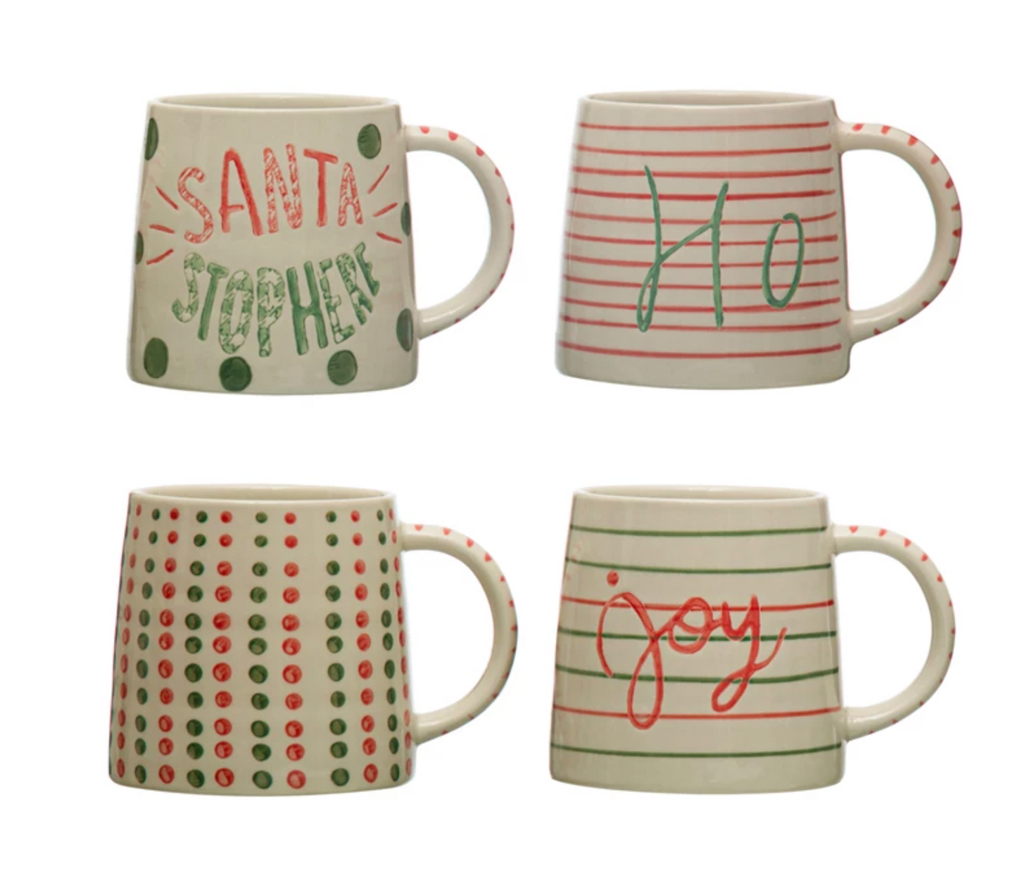 Stoneware Holiday Mug
