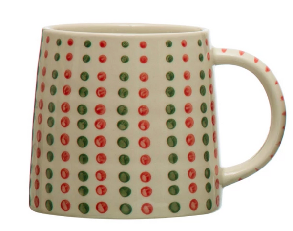 Stoneware Holiday Mug