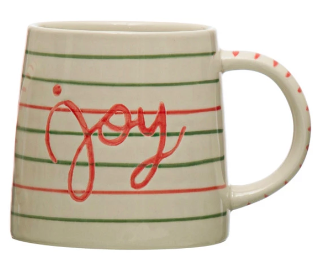 Stoneware Holiday Mug