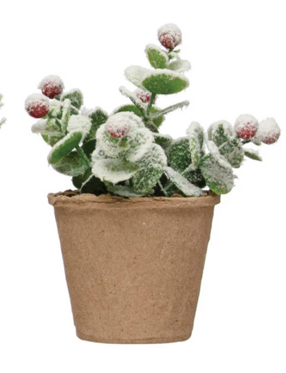 Red Berry Faux Greens