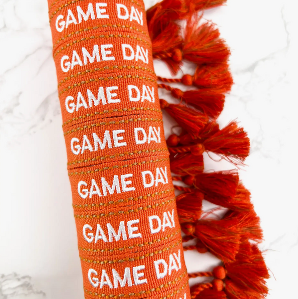 Game Day Embroidered Bracelet