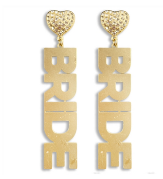 Metal Bride Earrings