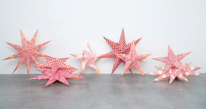 Printed Star Paper Ornament