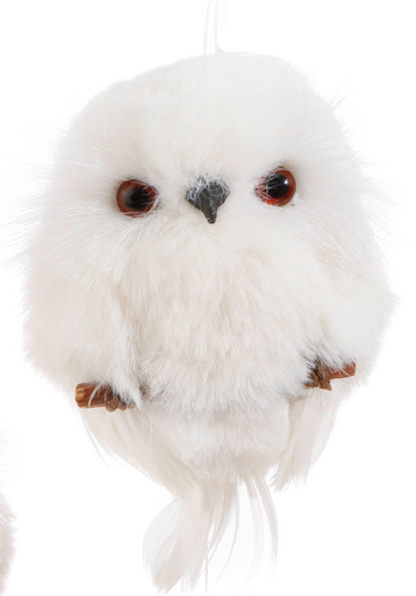 White Owl Ornament