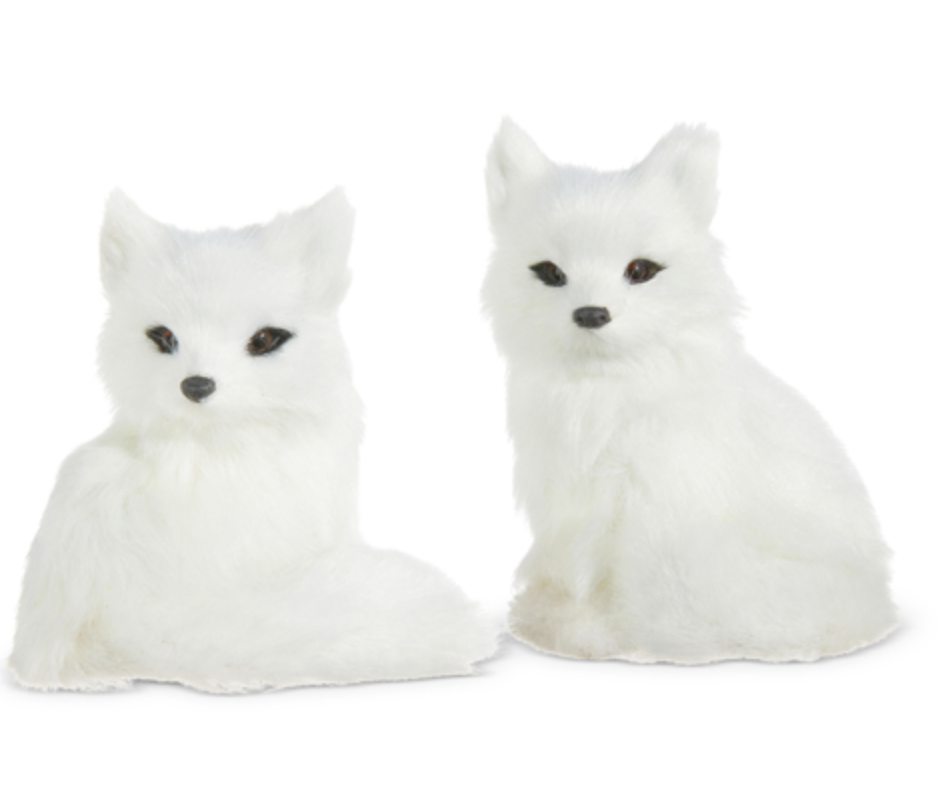 Arctic Fox Ornament