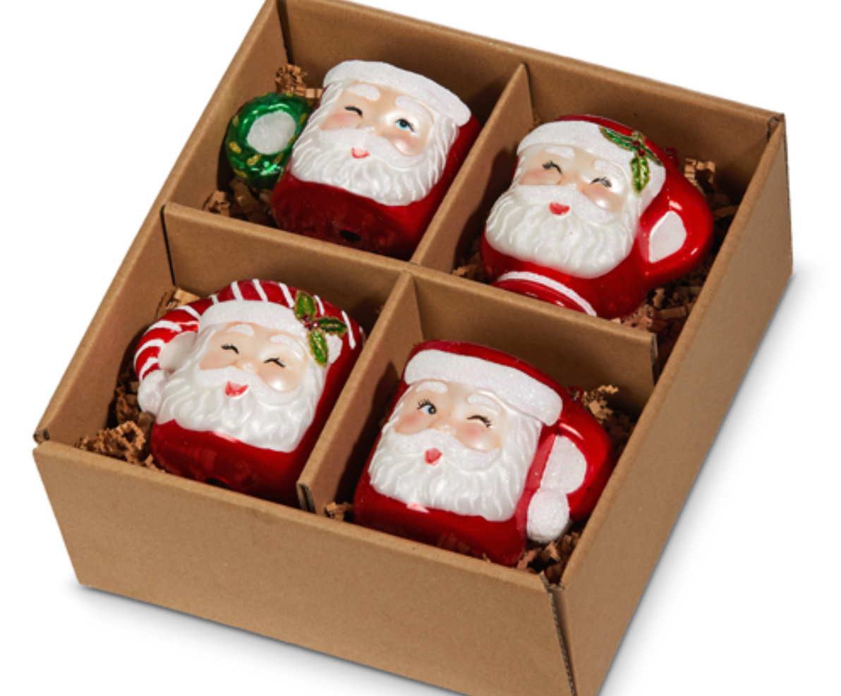 Santa Mug Ornament