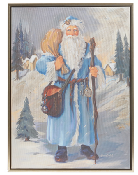 Old World Santa Framed Wall Art