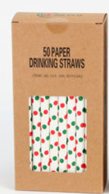 Christmas Straws