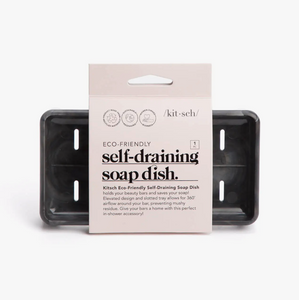 Kitsch Self Draining Soap Dish
