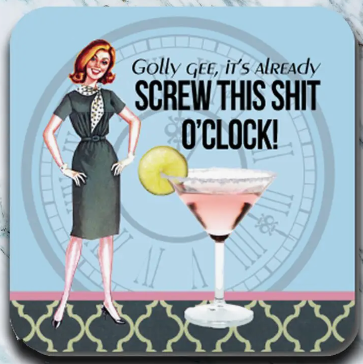Slightly Inappropriate Neoprene Coasters